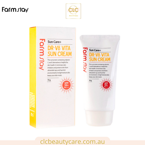 Kem chống nắng Hàn Quốc Farmstay DR-V8 Vita Sun Cream SPF 50+/PA+++ 70g