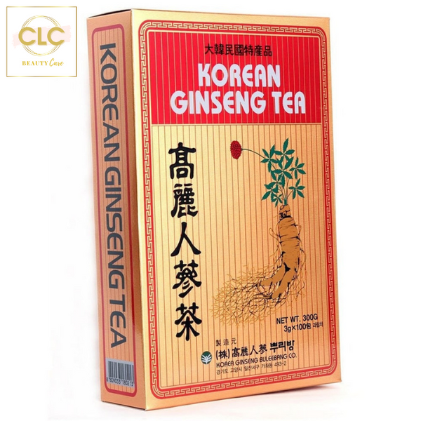 Trà Hồng Sâm Hàn Quốc Korean Ginseng Tea Hộp 3gx100 gói