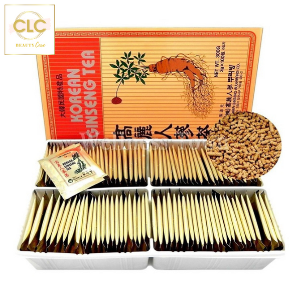 Trà Hồng Sâm Hàn Quốc Korean Ginseng Tea Hộp 3gx100 gói